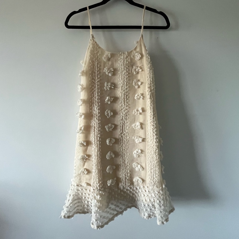 White Boho Dress